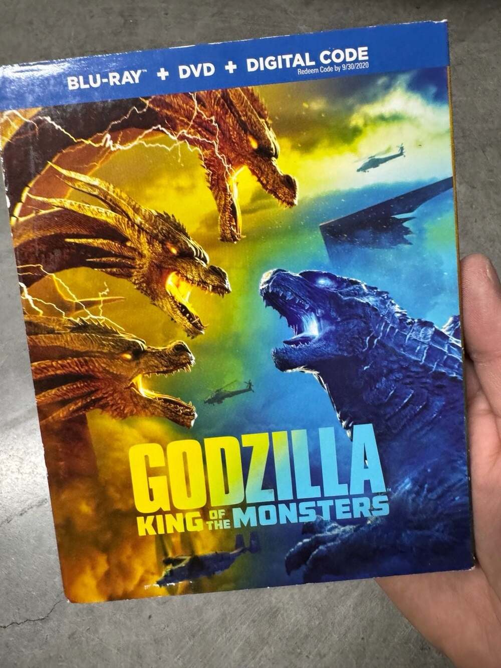Godzilla: King of the Monsters Blu-ray + DVD + Digital Code